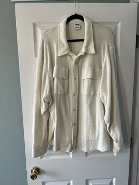 Victoria's Secret PINK Cream Fleece Jacket